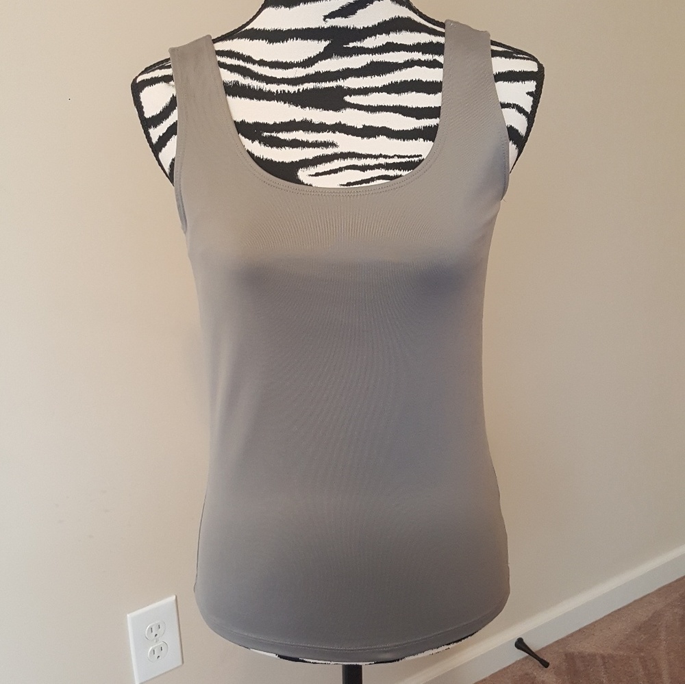 White House Black Market Grey Camisol